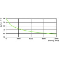 Lumen Maintenance Diagram - HPI-T 2000W/646 E40 220V CRP/4