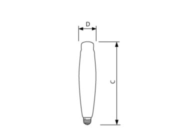 Dimension Drawing (with table) - C1000S52/ALTO