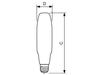 Dimension Drawing (with table) - C250S50/ALTO NC HPS 1/12PK