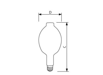 Dimension Drawing (with table) - MH1000/U 1/6PK