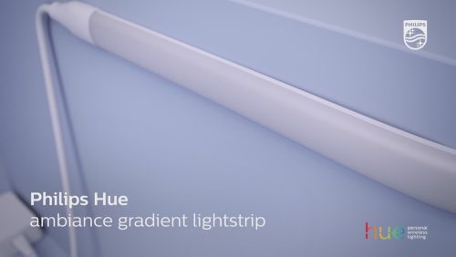 Hue White and Color Ambiance Gradient Lightstrip Ambiance 2 mètres