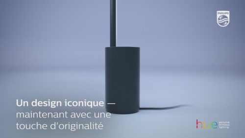 HueWhite and ColorAmbiance Lampadaire Gradient Signe