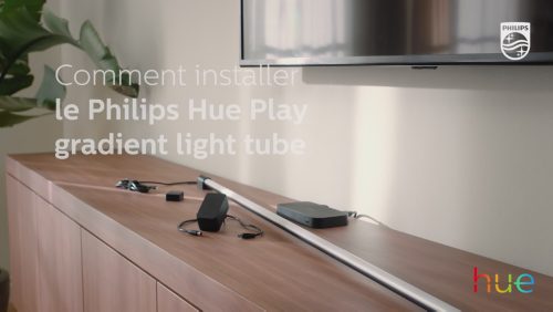 HueWhite and ColorAmbiance Hue Play Gradient Light Tube Compact