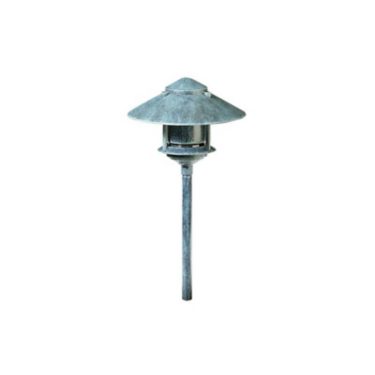Path Light, Aluminum, Large Indirect, Verde, 100W A19, 120V