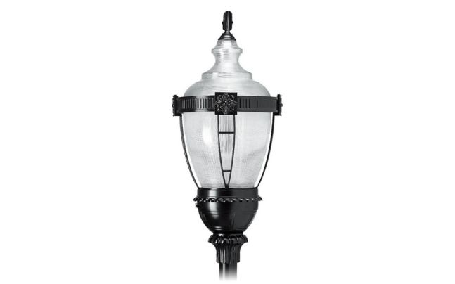 Refractive Globe Post Top with LumiLock LED GX5 (RL32/RL52)