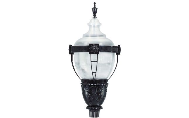 Refractive Globe Post Top with LumiLock LED GX5 (RL34/RL54)
