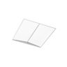 SilkSpace Duo 2x2, CRI 90+ 2700K, 2000lm, Silk Lens (Lambertian)