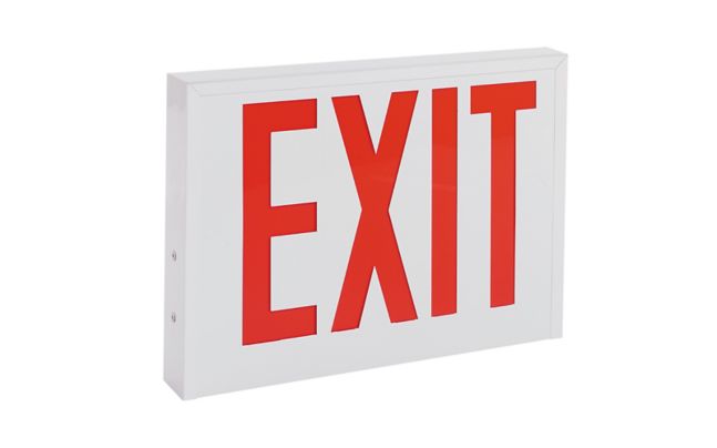 SX Series NYC Steel LED Exit Sign
